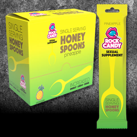 Honey_Spoons Pineapple  24CT DISPLAY BOX