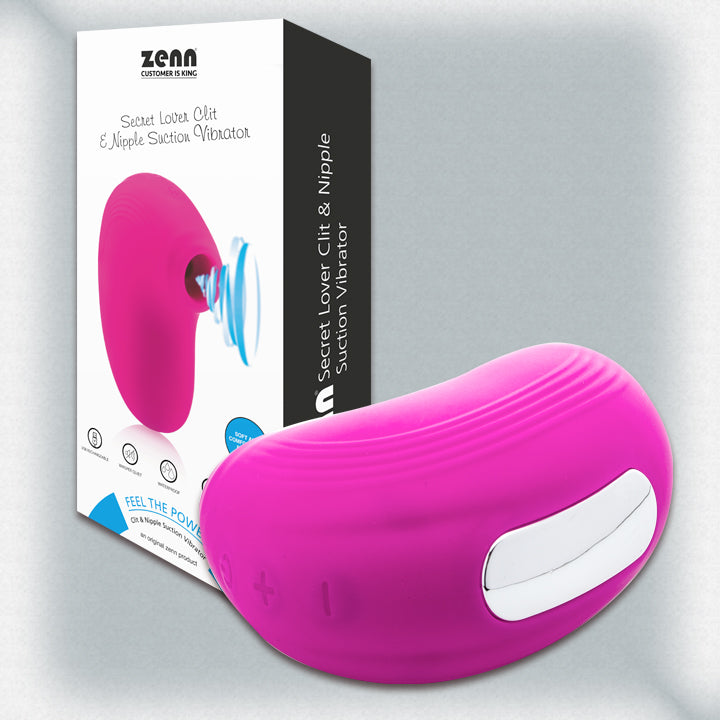 Secret Lover Clit & Nipple Suction Vibrator #210019